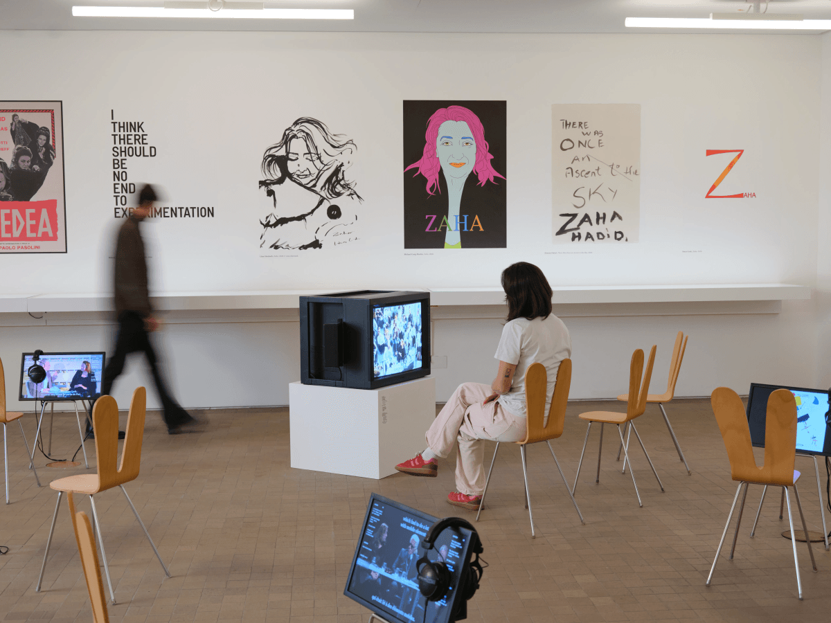 Archives Hans Ulrich Obrist, Chapitre 6 _  Zaha Hadid, « Je pense que l’expérimentation ne devrait pas avoir de fin », 2026 - 2027, La Tour, Galerie des Archives et Galerie du Cerisier,  LUMA Arles, France. - Medium (1)
